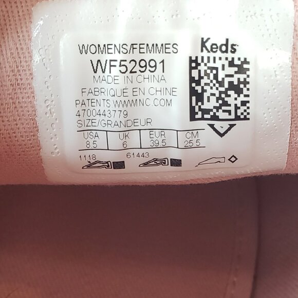 Kate Spade Keds 'Specchio' Rose Gold and 'Champion' Glitter Sneaker Rose Gold - Picture 5 of 9